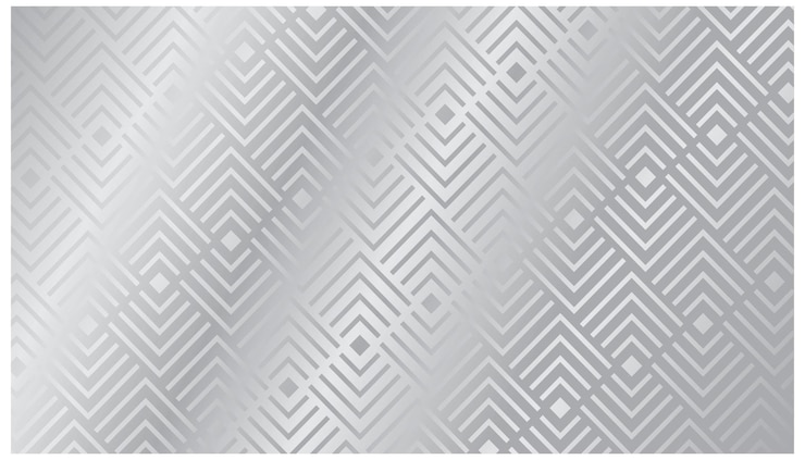 Wektor art deco wzór metalowe geometryczne tło