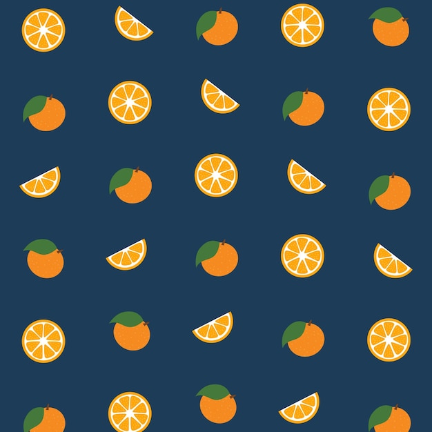 Art ilustracja pomarańcze wzoru