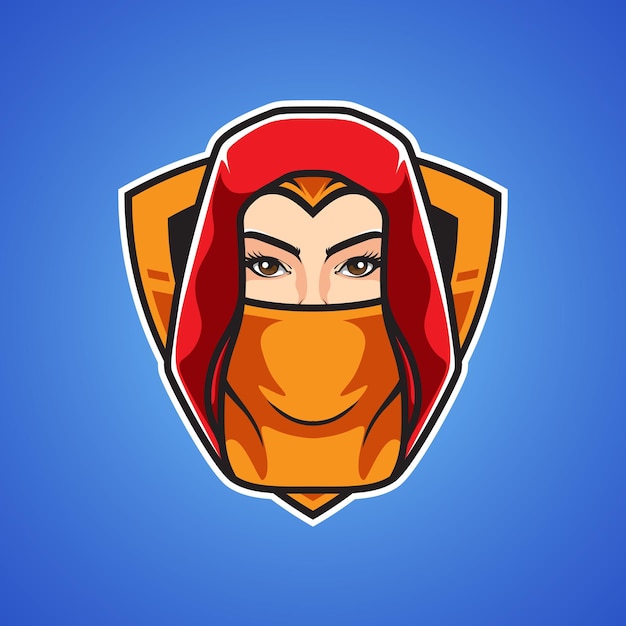 Assassins Girl Head Sport Logo