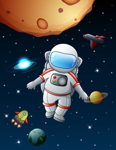 Astronauta Zostaje W Kosmosie