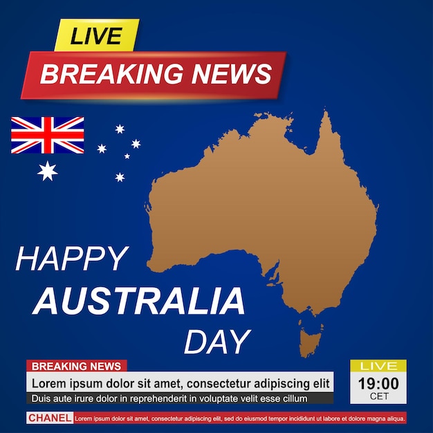 Australia Dzień Tło