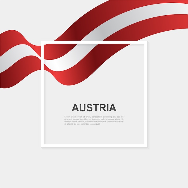 Austria Dzień Niepodległości Tło Szablonu