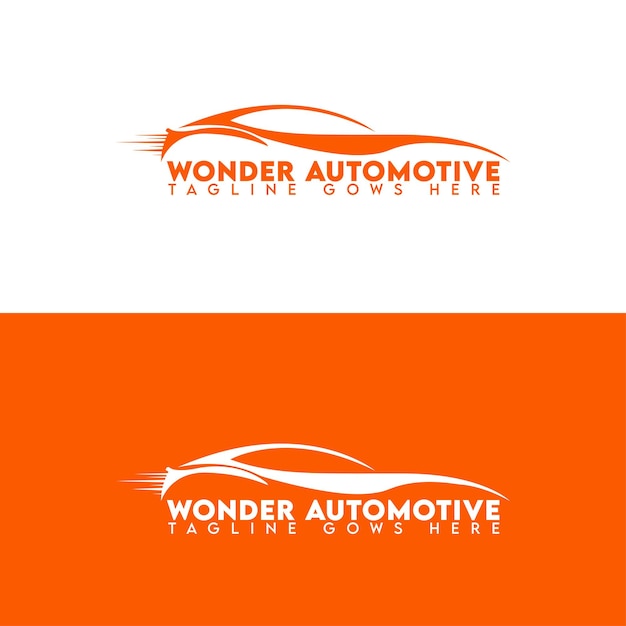 auto detailing logo, logo samochodu, auto i logo firmy w szablonie wektorowym