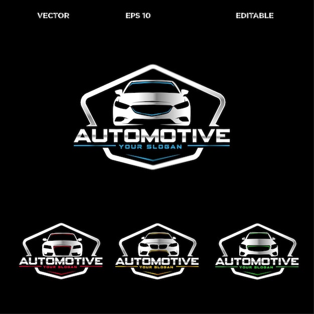 Plik wektorowy automotiv nowoczesna koncepcja projektowania logo
