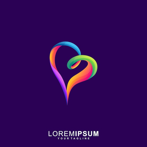 Awesome Love Premium Logo