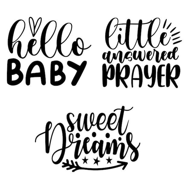 Plik wektorowy baby funny svg cytaty design