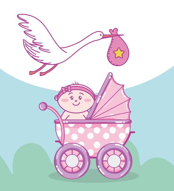 Baby shower kreskówki