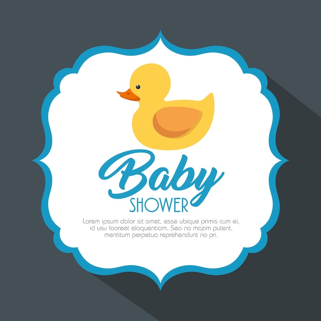 Baby Shower Zaproszenia Karty