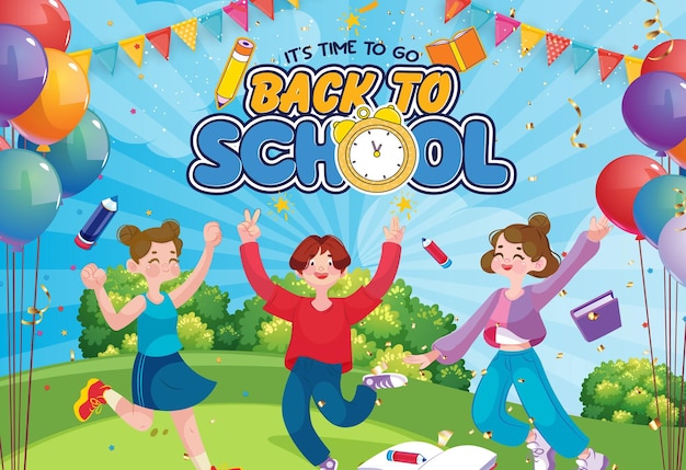 Back_to_school_happy_kids_vector_free