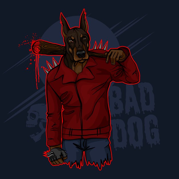 Bad Dog Doberman