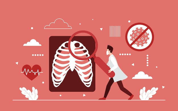 Badania Zdrowia Płuc, Wyniki Koronawirusa Radiologii Szpitalnej