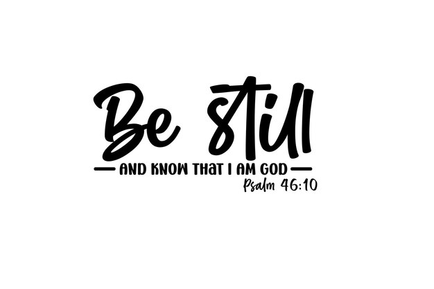 Bądź spokojny i wiedz, że jestem Bogiem Psalm 4610
