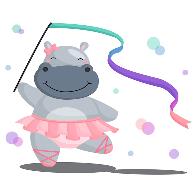 Ballerina Hippo