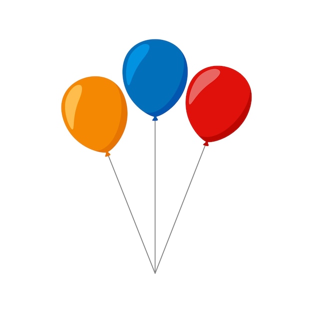 balon odizolowywający na białym tle