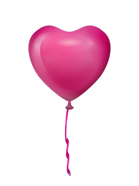 Balon w kształcie serca