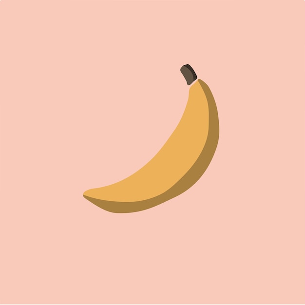 Banan Symbol Social Media Post Owoc Ilustracja Wektorowa