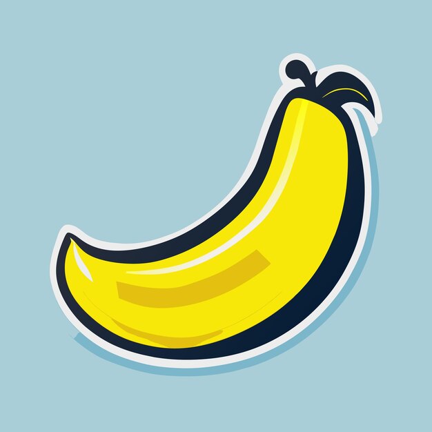 bananowa wektorowa ilustracja