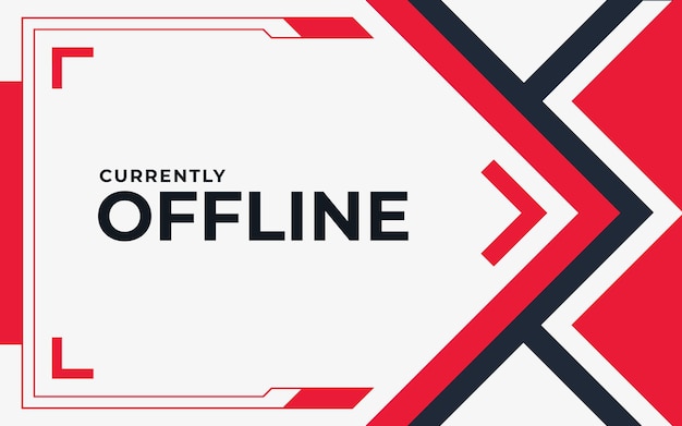 Baner offline Twitch do transmisji na żywo