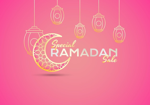 Baner Promocyjny Sprzedaży Na Sprzedaż Ramadanową Z Okrągłym Cokołem Cokołu Lub Sceną Wystawową