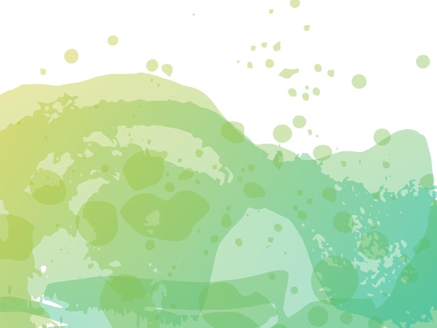 Banner Brushstroke. Gradient Paintbrush. Isolated Splash on White Backdrop. Vector Brush Stroke. Watercolor Textured Background. Abstract Fluid Splash. Sale Green and Aqua Menthe.