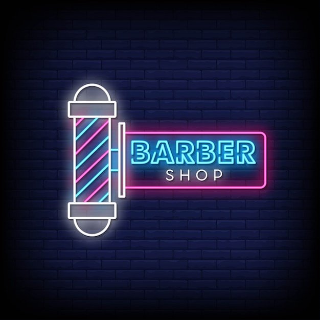 Barber Shop Day Neon Signs