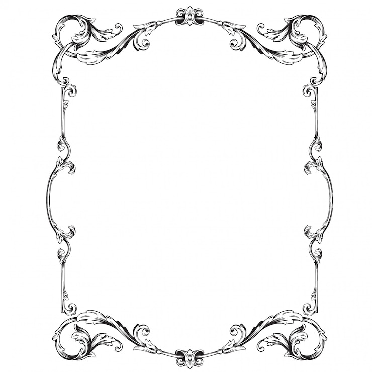 Barokowy ornament Udekoruj