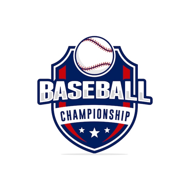 Plik wektorowy baseball championship logo