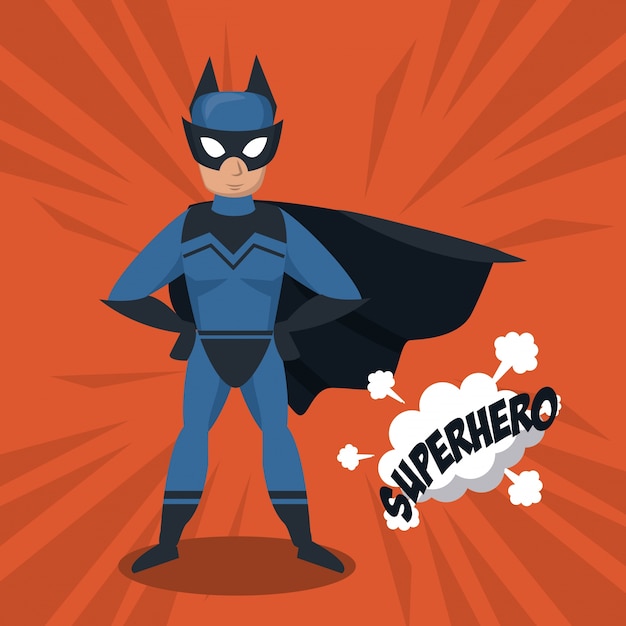 Bat Superhero