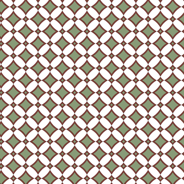 Batik Flat Vector Design Bezszwowy