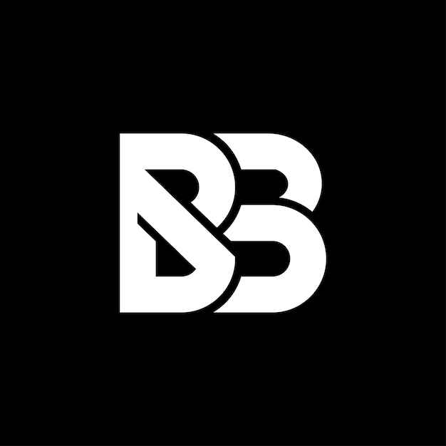 BB Letter LogoMonogram LogoLetter LogoLogo minimalistyczne