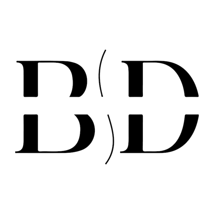 Wektor bd logo litery