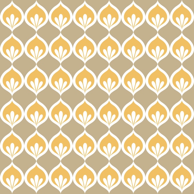 Plik wektorowy beautiful_ethnic_style_seamless_vector_pattern_design_for_wallpaper.