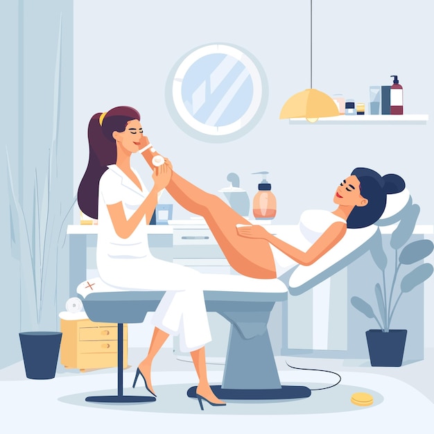 Plik wektorowy beauty_salon_flat_color_vector_ilustracja