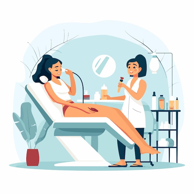 Plik wektorowy beauty_salon_flat_color_vector_ilustracja