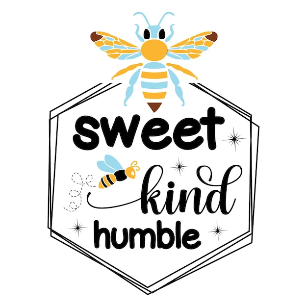 Bee Svg, Projekt Koszulki Bee Svg