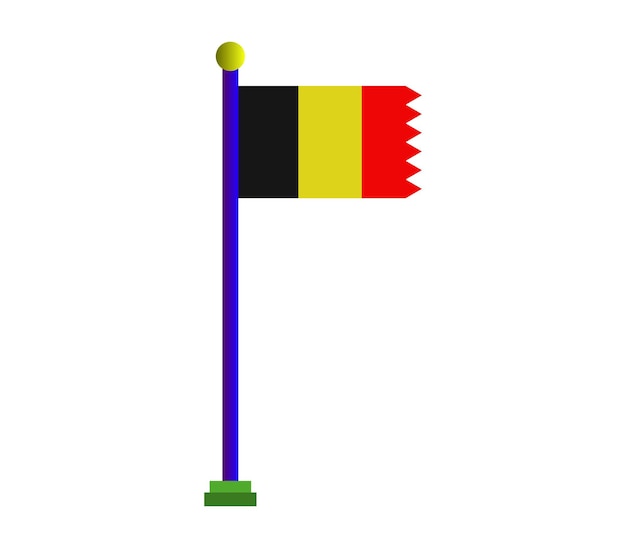 Plik wektorowy belgia flag