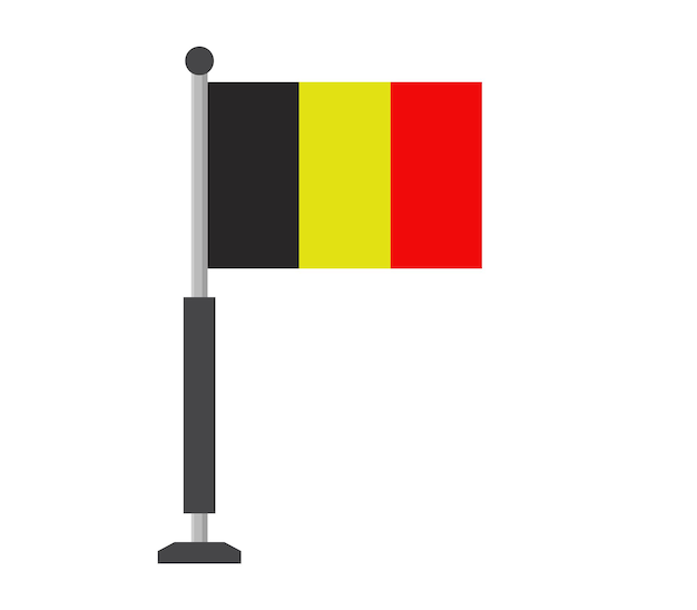 Plik wektorowy belgia flag