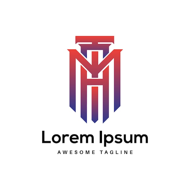 Bezpłatna ikona projektu logo litery MAT