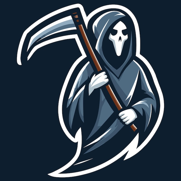 Bezpłatne Wektorowe Logo Maskotki Wysokiej Jakości Reaper