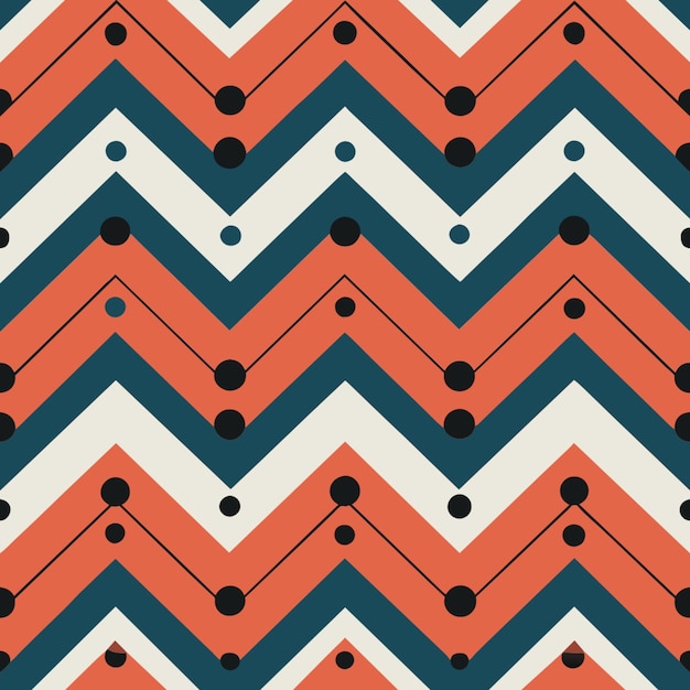Bezpłatny bezszwowy geometryczny abstrakcyjny wzór tekstury ilustracja wektorowa tapeta tło