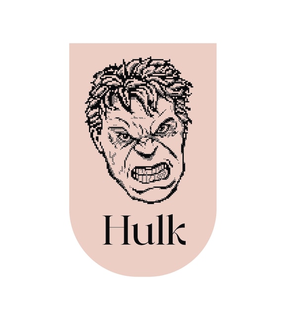 Plik wektorowy bezpłatny wektor premium hulk