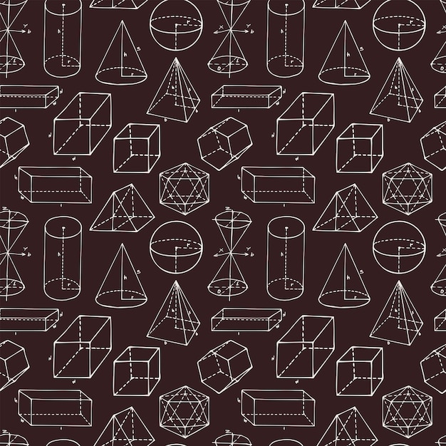 Bezproblemowe tło na temat geometrii