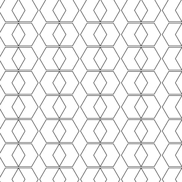Bezszwone geometryczne minimalistyczne wzory w stylach monochromatyczne powtarzalne niezwykłe tło