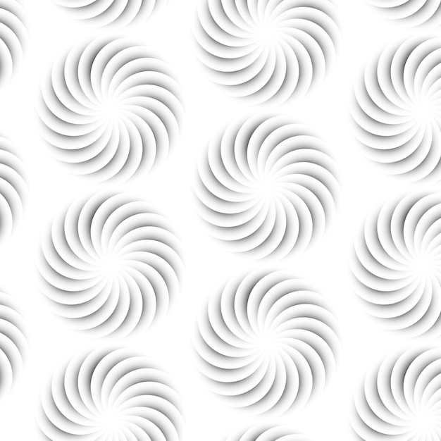 Plik wektorowy bezszwowe spiralne koło wzór tła