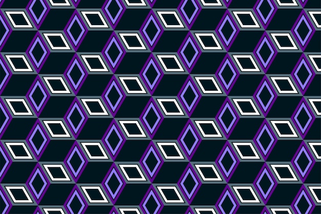 Bezszwowe tło wektor Kolorowa tekstura Abstrakcyjny geometryczny nowoczesny wzór z liniami w paski