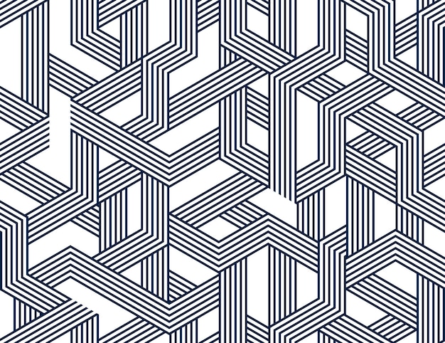 Bezszwowe tło wektor kostki, wyłożone polami powtarzający się wzór płytek, architektura 3D i budownictwo, geometryczny wzór.