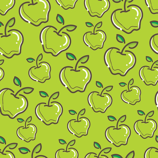 Bezszwowe wzór Apple