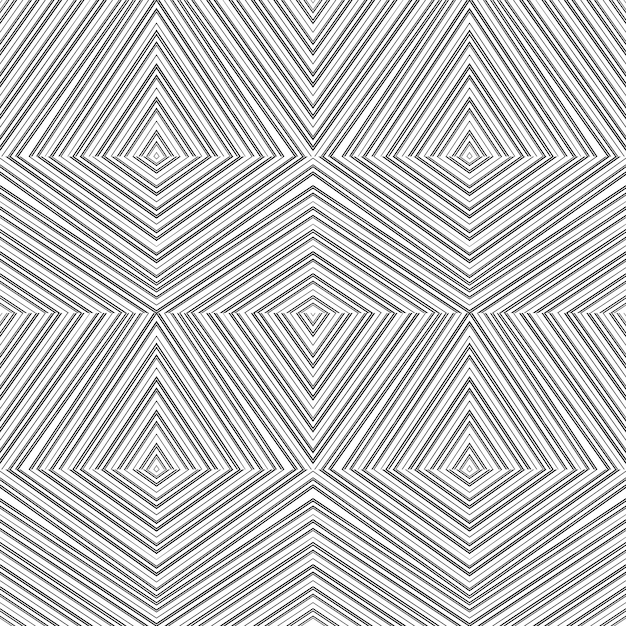 Bezszwowy Abstrakcyjny Wzór Złamanych Linii Geometrycznych I Trójkątów Tekstura Wektor
