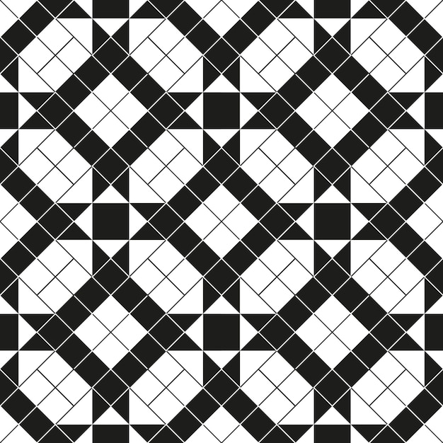 Bezszwowy wektor wzór z pasiastymi liniami płytki Abstrakcyjne geometryczne tło siatkowe