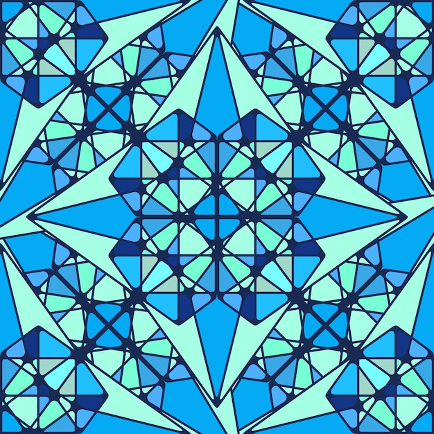 Bezszwowy wzór geometrycznych kształtów Święta geometria abstrakcyjne symbole Elementy alchemii Filozofia motywy religijne Dekoracyjne tło